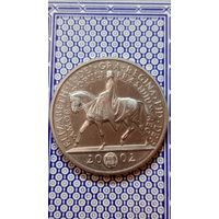 Великобритания 5 фунтов 2002 золотой юбилей