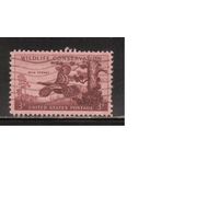 США-1956, (Мих.699), гаш. ,Фауна , Птицы,