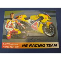 Мотоцикл и немецкий гонщик