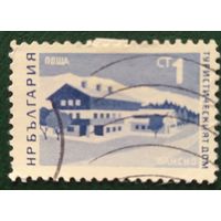 Болгария 1966 туристические объекты 1 из 4, наклейка.