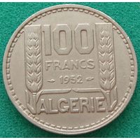 Алжир. 100 франков 1952 год  KM#93   Тираж: 12.000.000 шт