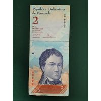 2 боливара Венесуэла.