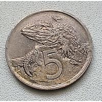 Новая Зеландия 5 центов 1994  3-14-32