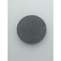 Норвегия 1 эре 1932 года .
