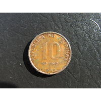 Филиппины. 10 сентимо. 1995. С 20 копеек. Распродажа коллекции. Смотрите другие лоты.