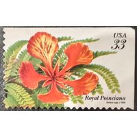 США 1999. Флора. Royal Poinciana