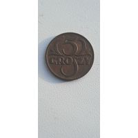 Польша 5 грошей   1936