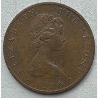 Остров Мэн 2 пенни 1976 г.