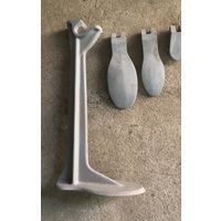 Лапа сапожная, чугунная