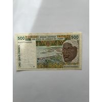 Того. 500 франков