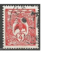 Новая Каледония. Нелетающая птица Кагу. 1960г. Mi#330.