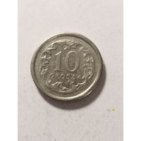 Польша 10 грош 2000