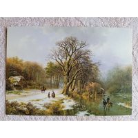 Куккук. Зимний пейзаж. Издание Нидерландов