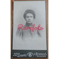 1910-е Визит портрет девушка студийное фото типажи ретро фотограф Илецкий СПБ