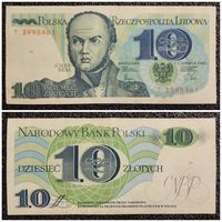 10 злотых Польша 1982 г. литера Т