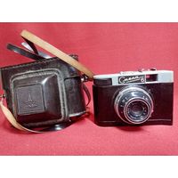С 3р без мц. фотоаппарат Смена 6. чехол 14х10х9см.