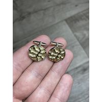 Запонки золотые 333 проба
