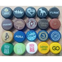 20 ПЭТ крышек