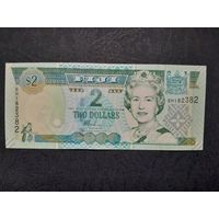 2 доллара 2002 года. Фиджи. aUNC. Распродажа