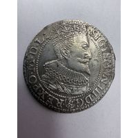 С 1 рубля!6 грошей 1596  (Шестак)Сигизмунд 3. Распродажа коллекции!