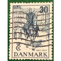 Дания 15 мая 1937. 25 летие вступления на престол короля Кристиана X