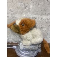 Старенькая мягкая игрушка собака СССР