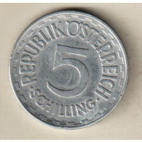 Австрия 5 шиллинг 1952