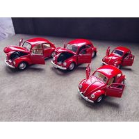 Масштабные автомодели Фольксваген Жук.