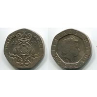 Великобритания 20 пенсов 2002 г