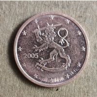Финляндия 2 евроцента, 2005 г., KM# 99