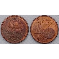 1 евроцент 2015 г Литва