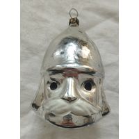 Ёлочная игрушка голова богатыря