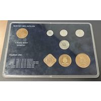 Годовой, банковский набор монет Нидерланды. 1990 год. UNC