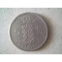 Монеты. Бельгия 5 франков 1949