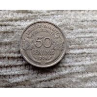 Werty71 Франция 50 сантимов 1938 Морлон