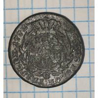 3 гроша Понятовского 1772, нечастая, на ревесре "Grossus"