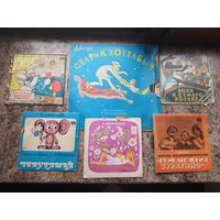 Лот советских детских пластинок