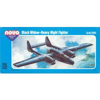 Сборная модель: Northrop P-61 Black Widow ; NOVO (CCCP) 1/72