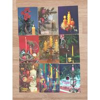 Открытки новогодние, СССР