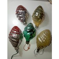 Ёлочные игрушки - Герлянды , СССР .