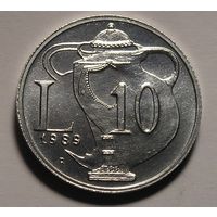Сан-Марино, 10 Лир 1989