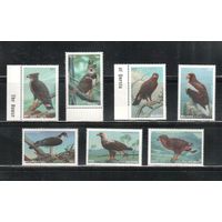 Мальдивы-1997,(Мих.3701-3704) ** ,Фауна, Птицы (полная серия)