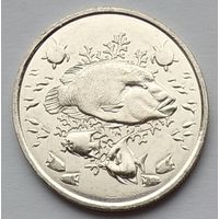 Французские Тихоокеанские Территории (Полинезия, Новая Каледония, Уоллис и Футуна, Таити) 20 франков 2021 г.