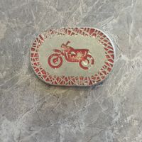 Значок. Мотоцикл. Байк. Ретро СССР.