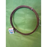 Провод обмоточный с двойной стекловолокнистой изоляцией ПСДКТ прямоугольный шинка 2,5х5,5 мм (СССР)