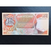 Уганда 200 шиллингов, 1994г, unc, пресс