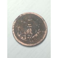 Япония 2 сена 1879 года .