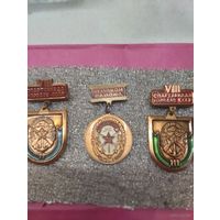 Спартакиада народов СССР ДОСААФ 3 знака