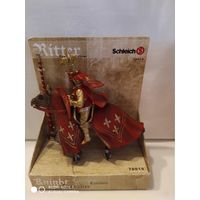 Шляйх(Германия) Фигурка красного рыцаря  на лошади