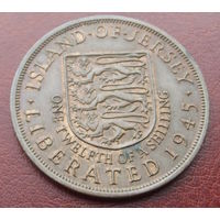 Джерси. 1\12 шиллинга 1945